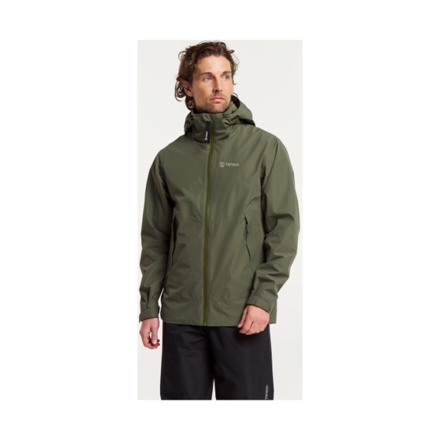 tenson Winga Rain Jacket M 685 - Dark Olive 5018050