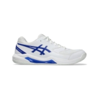 asics Gel-Dedicate 8 Padel 102_White / Dark Cobalt 1041A414