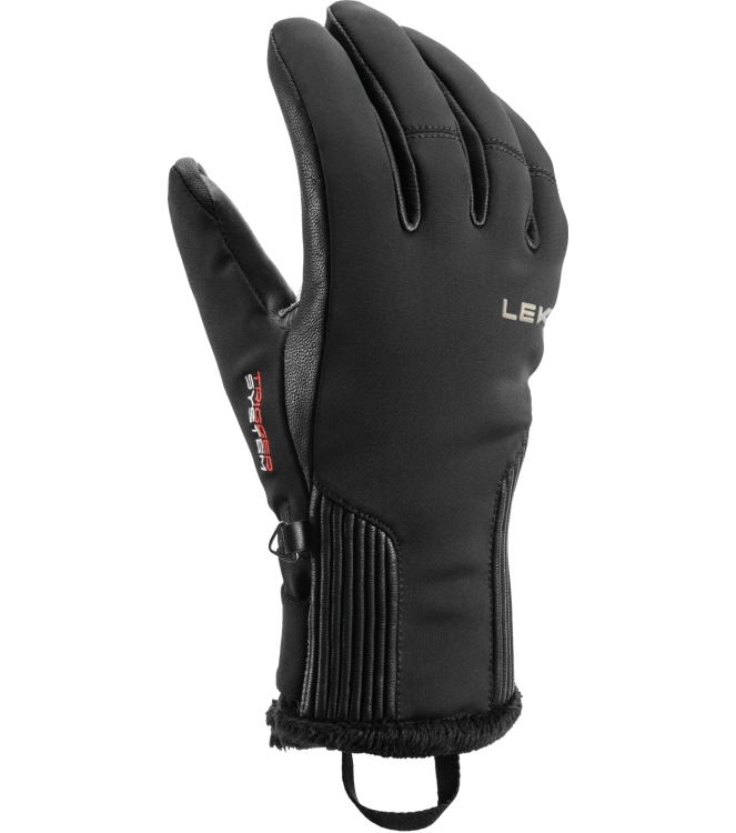 Leki Leki Vallarta 3D Women black LH654886201 black Leki wintersportkleding LH654886201 licht grijs bij Leerentveldvrijetijd.nl