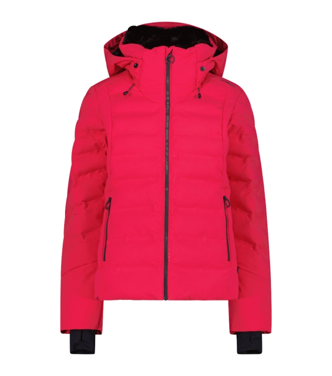 CMP CMP Woman Jacket Fix Hood c839 carmino 34W4406 C839 Carmino CMP jassen 34W4406 geel bij Leerentveldvrijetijd.nl