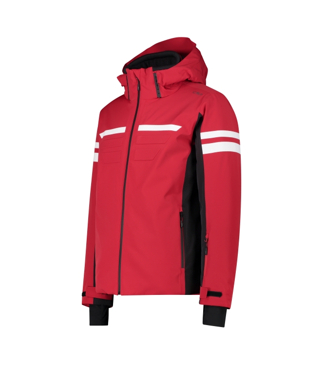 CMP CMP Man Jacket Zip Hood b908 chili 34W4747 B908 Chili CMP jassen 34W4747 geel bij Leerentveldvrijetijd.nl