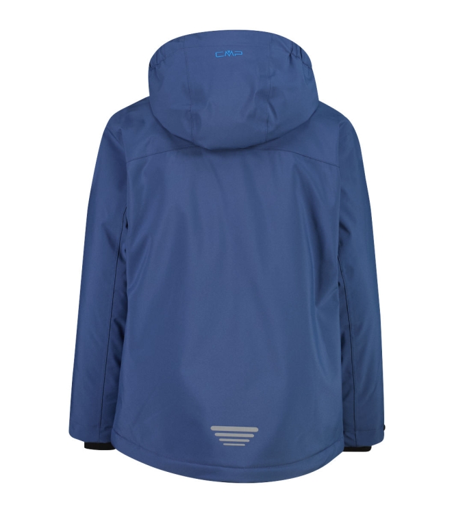 CMP CMP Kid Jacket Snaps Hood 29lz_infinity river 39W1924 29LZ_Infinity River CMP jassen 39W1924 geen kleur bij Leerentveldvrijetijd.nl