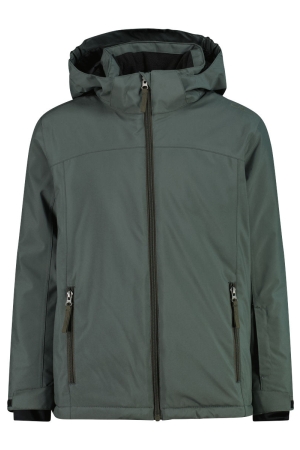 CMP CMP Kid Jacket Snaps Hood 23FZ_Jungle Olive CMP CMP Kid Jacket Snaps Hood 23FZ_Jungle Olive