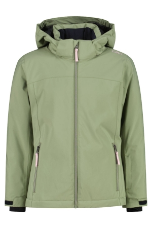 CMP CMP Kid G Jacket Snaps Hood E624_Green Tea CMP CMP Kid G Jacket Snaps Hood E624_Green Tea