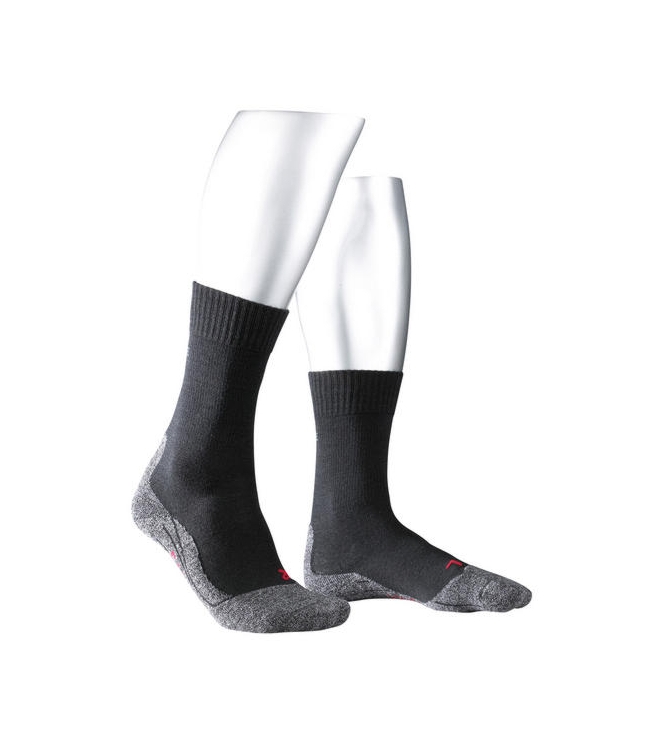 Falke Falke TK 2 heren Wandelsokken 301 black 16474 301 BLACK Falke wandelsokken 16474 licht grijs bij Leerentveldvrijetijd.nl