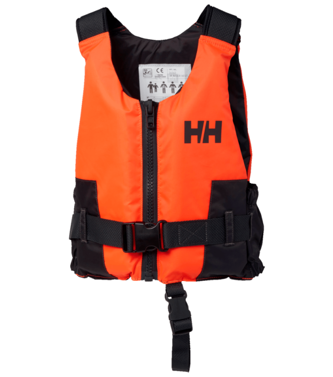 Helly Hansen Helly Hansen JR Rider Vest 210_fluor orange 34362 210_Fluor Orange Helly Hansen camping 34362 beige bij Leerentveldvrijetijd.nl