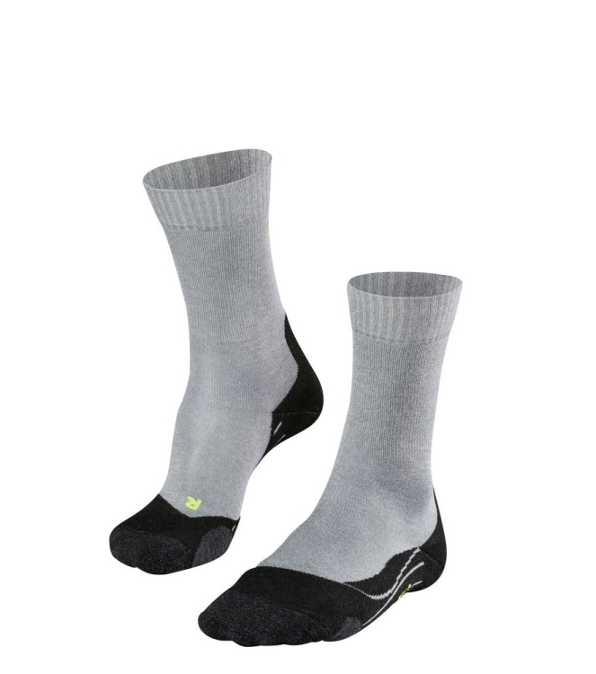 Falke Falke TK2 Cool Heren Sokken 3403 light grey 16138 3403 Light grey Falke wandelsokken 16138 lichtblauw bij Leerentveldvrijetijd.nl