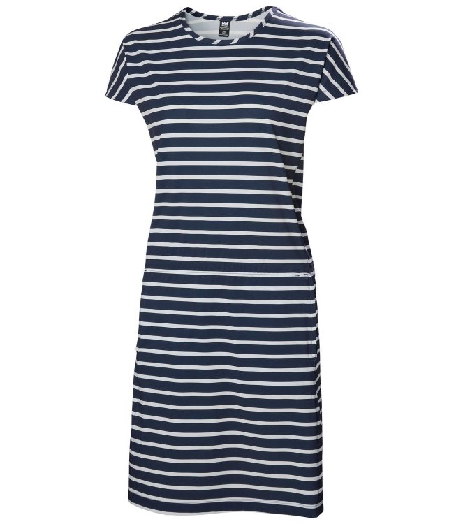 Helly Hansen Helly Hansen W Thalia Summer Dress 2.0 598_navy stripe 34346 598_Navy Stripe Helly Hansen fleeces en truien 34346 antraciet bij Leerentveldvrijetijd.nl