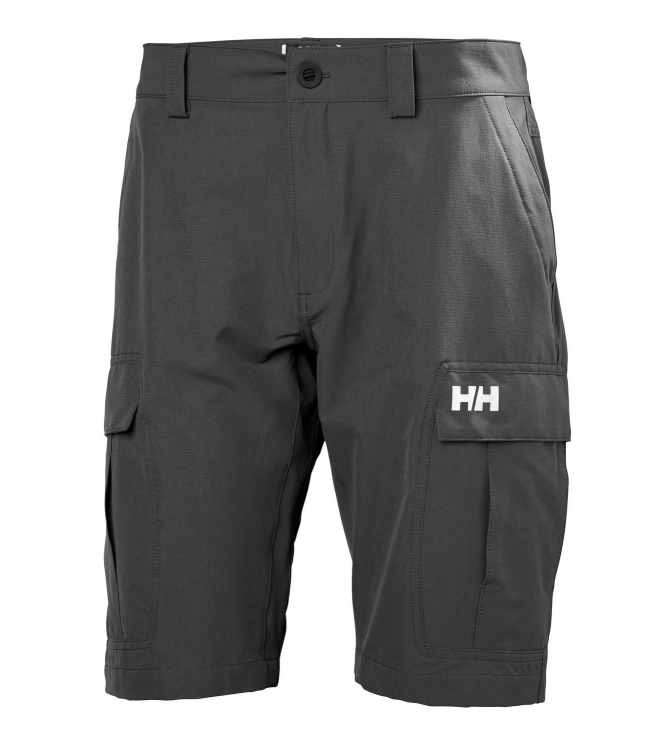 Helly Hansen Helly Hansen HH Qd Cargo Shorts 980_ebony 54154 980_Ebony Helly Hansen broeken 54154 lichtblauw bij Leerentveldvrijetijd.nl