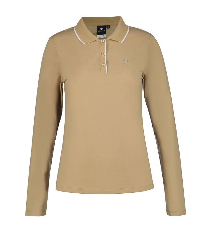 Luhta fleeces en truien 37250_128_L wit bij Leerentveldvrijetijd.nl