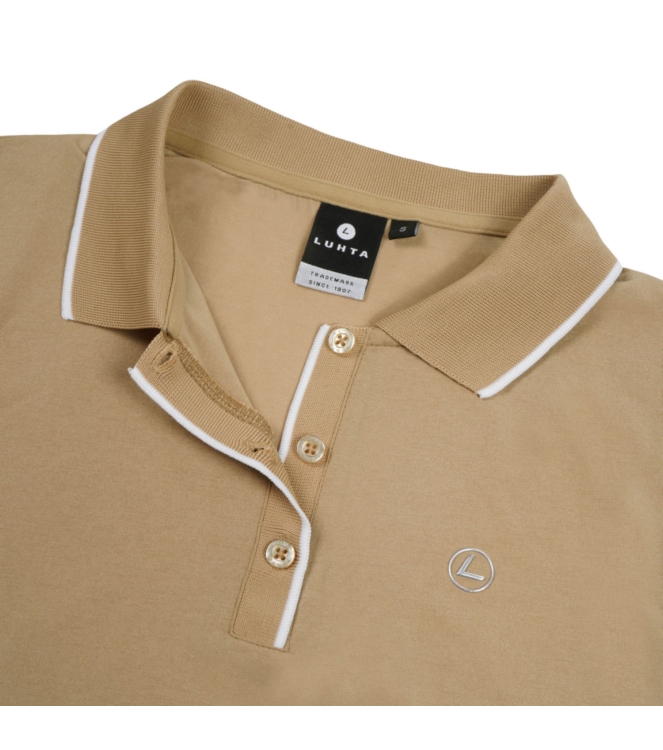 Luhta fleeces en truien 37250_128_L wit bij Leerentveldvrijetijd.nl