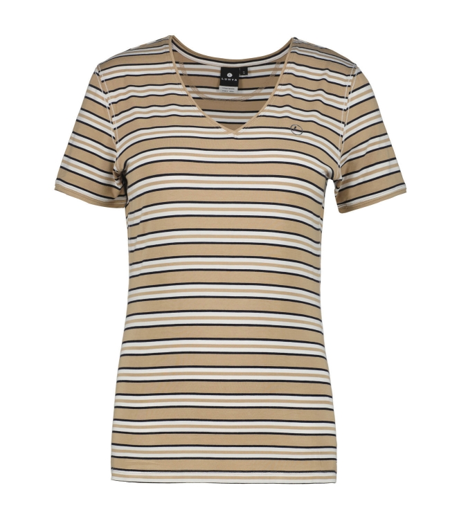 Luhta Luhta Kivihaka Wm T-Shirt 021_powder 37280_335_L 021_Powder Luhta fleeces en truien 37280_335_L wit bij Leerentveldvrijetijd.nl