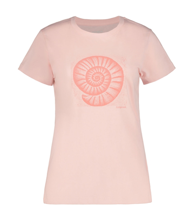 Icepeak Icepeak Mattoon Wm T-Shirt 605_baby pink 54628_660_I 605_Baby Pink Icepeak fleeces en truien 54628_660_I ivoor bij Leerentveldvrijetijd.nl
