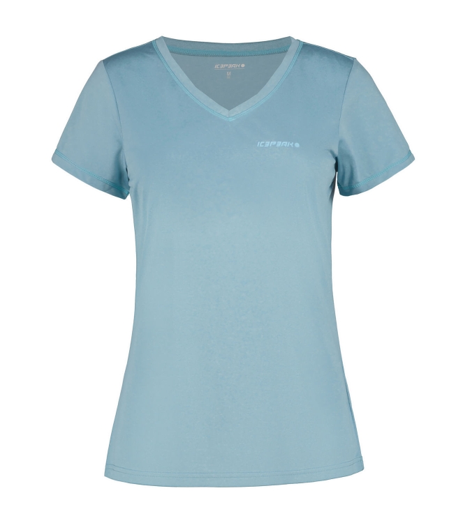 Icepeak Icepeak Beasley Wm T-Shirt 315_light blue 54755_626_I 315_Light Blue Icepeak fleeces en truien 54755_626_I zand bij Leerentveldvrijetijd.nl