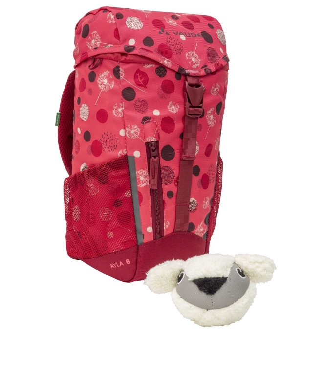 Vaude Vaude Ayla 6 997_bright pink/cranberry 15485 997_Bright Pink/Cranberry Vaude tassen 15485 ivoor bij Leerentveldvrijetijd.nl