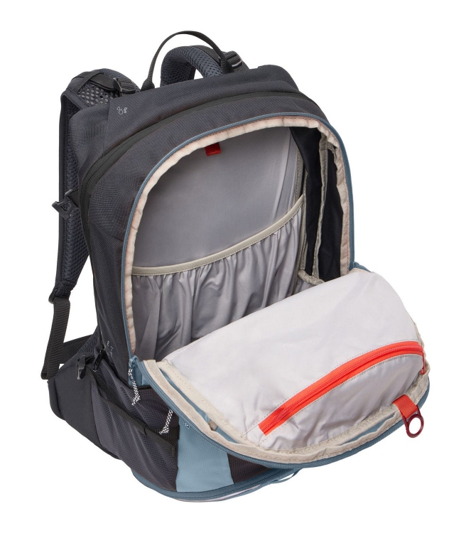 Vaude Vaude Bike Alpin 23+5 dagtour rugzak 964_heron 47281 964_Heron Vaude tassen 47281 lichtblauw bij Leerentveldvrijetijd.nl