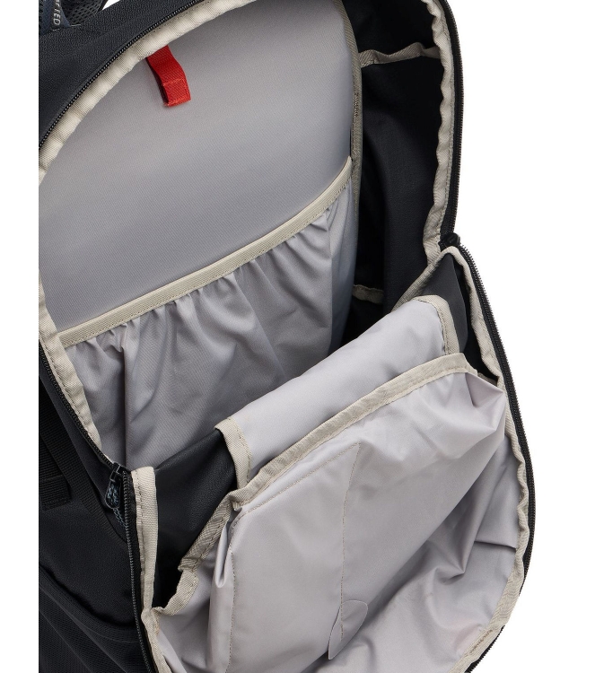 Vaude Vaude Women\'s Skomer Zip 22 dagtour rugzak 010_black 47370 010_Black Vaude tassen 47370 licht grijs bij Leerentveldvrijetijd.nl