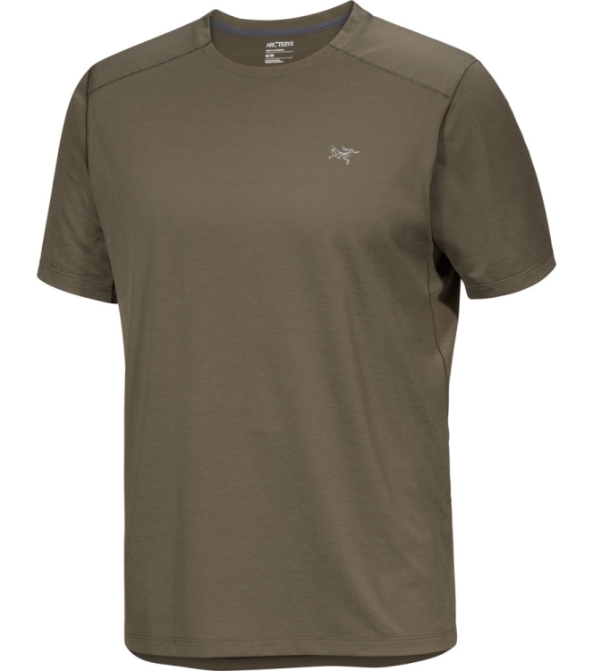 Arc'teryx Arc\'teryx Cormac Crew SS M tatsu hea X000009718 Tatsu Hea Arc'teryx fleeces en truien X000009718 donker grijs bij Leerentveldvrijetijd.nl