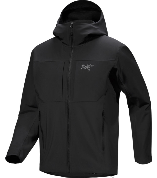 Arc'teryx Arc\'teryx Gamma MX HDY M black X000008485 Black Arc'teryx jassen X000008485 licht grijs bij Leerentveldvrijetijd.nl