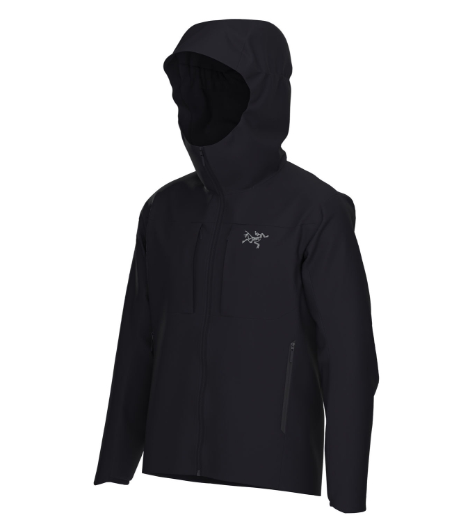 Arc'teryx Arc\'teryx Gamma MX HDY M black X000008485 Black Arc'teryx jassen X000008485 licht grijs bij Leerentveldvrijetijd.nl