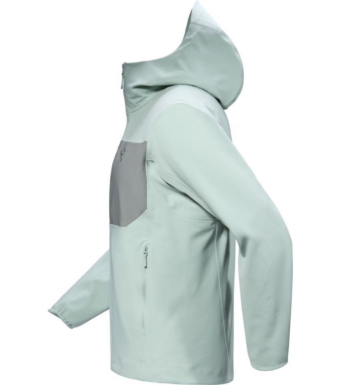 Arc'teryx Arc\'teryx Gamma MX HDY M stone green / dk stone gr X000008485 Stone Green / Dk Stone Gr Arc'teryx jassen X000008485 blauw bij Leerentveldvrijetijd.nl