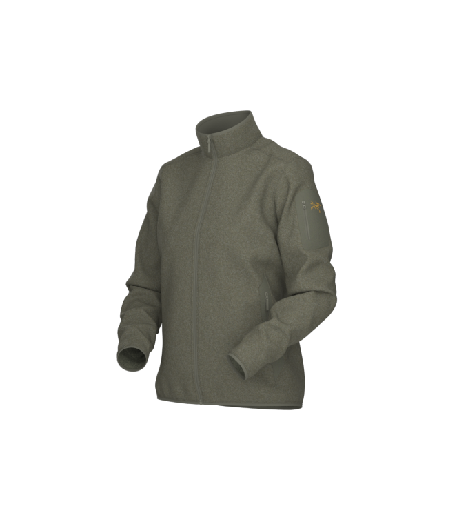 Arc'teryx Arc\'teryx Covert Cardigan W forage heather ii X000005715 Forage Heather II Arc'teryx fleeces en truien X000005715 blauw bij Leerentveldvrijetijd.nl
