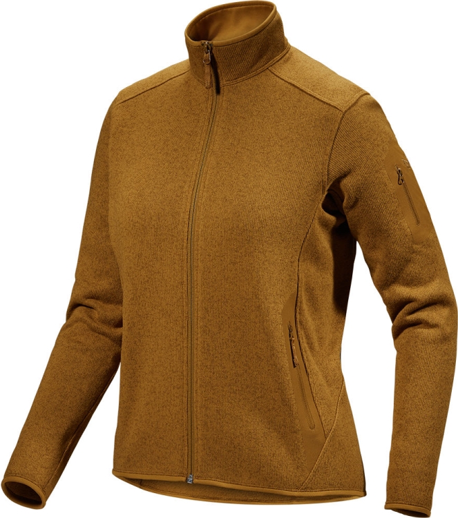 Arc'teryx Arc\'teryx Covert Cardigan W yukon heather X000005715 Yukon Heather Arc'teryx fleeces en truien X000005715 groen bij Leerentveldvrijetijd.nl