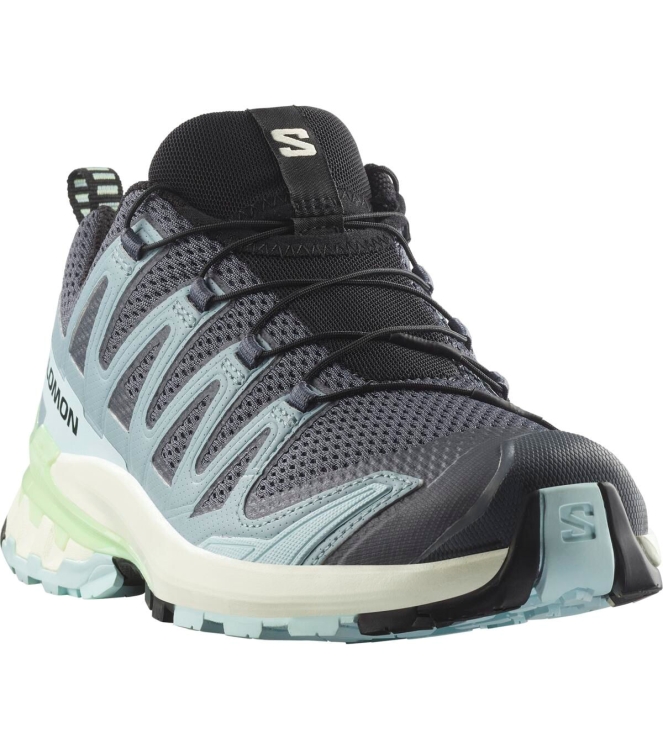 Salomon Salomon XA Pro 3D V9 W turbul/iced a/patin L47748000 Turbul/Iced A/Patin Salomon wandelschoenen L47748000 antraciet bij Leerentveldvrijetijd.nl