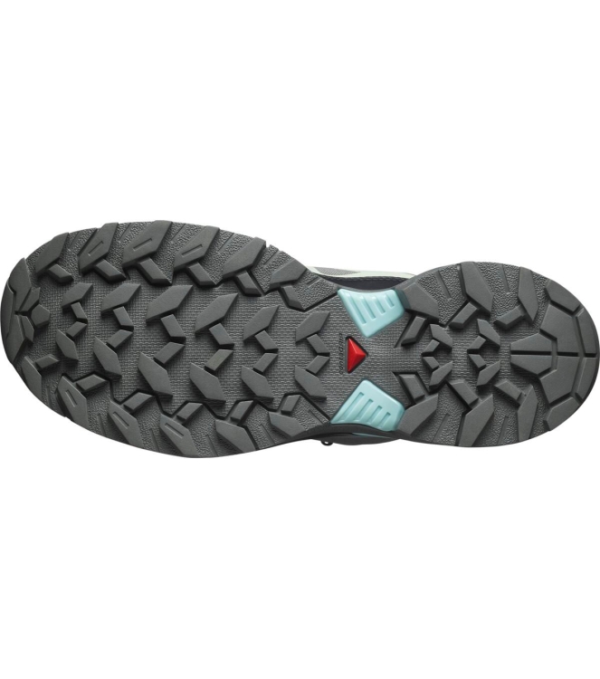 Salomon Salomon X Ultra 360 GTX W sedsa/black/sea L47742500 Sedsa/Black/Sea Salomon wandelschoenen L47742500 blauw bij Leerentveldvrijetijd.nl