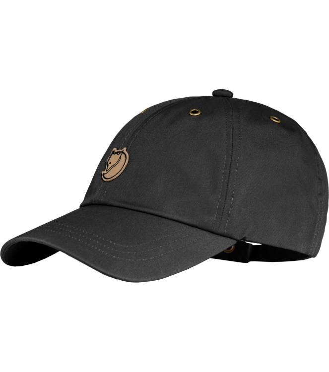 Fjällräven Fjällräven Vidda Cap 030_dark grey F77357 030_Dark Grey Fjällräven kleding accessoires F77357 zwart combinatie bij Leerentveldvrijetijd.nl