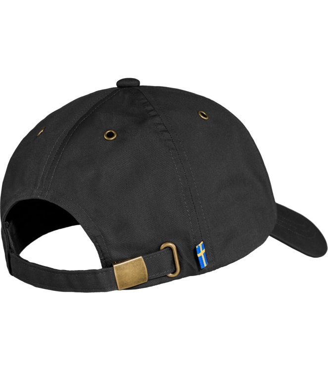 Fjällräven Fjällräven Vidda Cap 030_dark grey F77357 030_Dark Grey Fjällräven kleding accessoires F77357 zwart combinatie bij Leerentveldvrijetijd.nl