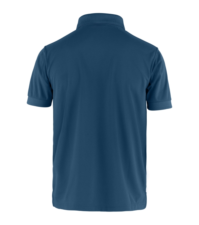 Fjällräven Fjällräven Crowley Pique Shirt M 520_uncle blue F81783 520_Uncle Blue Fjällräven fleeces en truien F81783 antraciet bij Leerentveldvrijetijd.nl