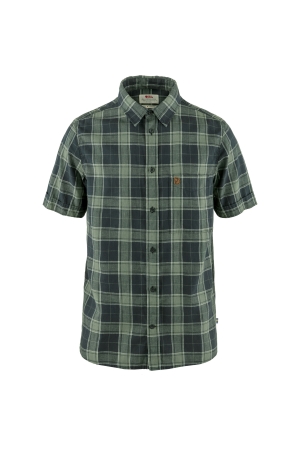 Fjällräven Fjällräven Ovik Travel Shirt SS M 555-614_Dark Navy-Patina Green Fjällräven Fjällräven Ovik Travel Shirt SS M 555-614_Dark Navy-Patina Green