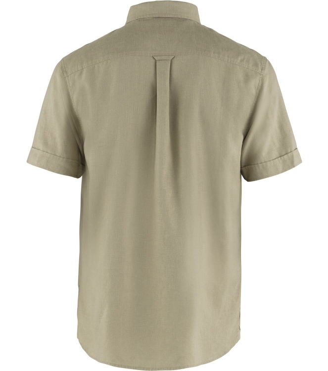 Fjällräven Fjällräven Ovik Travel Shirt SS M 195_sand stone F87039 195_Sand Stone Fjällräven fleeces en truien F87039 jeans bij Leerentveldvrijetijd.nl