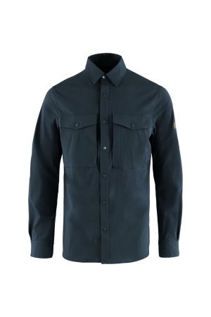 Fjällräven Fjällräven Abisko Trekking Shirt M 555_Dark Navy Fjällräven Fjällräven Abisko Trekking Shirt M 555_Dark Navy