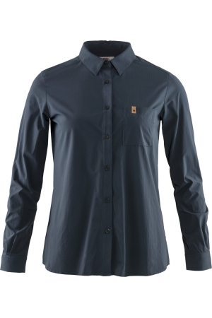 Fjällräven Fjällräven Ovik Lite Shirt LS W 560_Navy Fjällräven Fjällräven Ovik Lite Shirt LS W 560_Navy