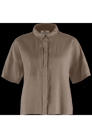 Fjällräven Fjällräven Ovik Hemp Camp Shirt SS W 244_Suede Brown Fjällräven Fjällräven Ovik Hemp Camp Shirt SS W 244_Suede Brown