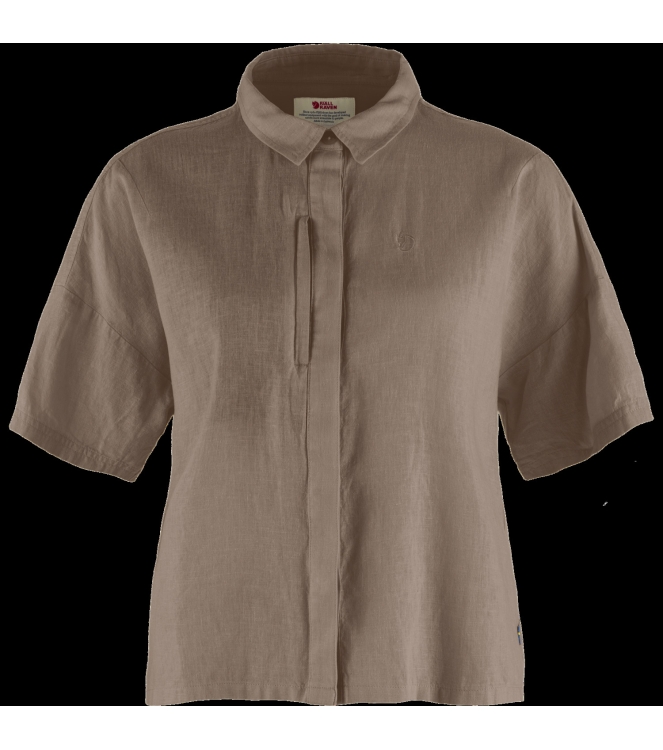 Fjällräven Fjällräven Abisko Lite SS W 357_port F14600203 357_Port Fjällräven fleeces en truien F14600203 geel bij Leerentveldvrijetijd.nl