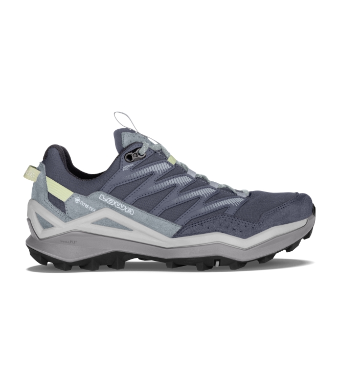 Lowa Lowa Maddox Pro GTX Lo Ws 6663 smokeblue/slateblue LM321630 6663 smokeblue/slateblue Lowa wandelschoenen LM321630 antraciet bij Leerentveldvrijetijd.nl