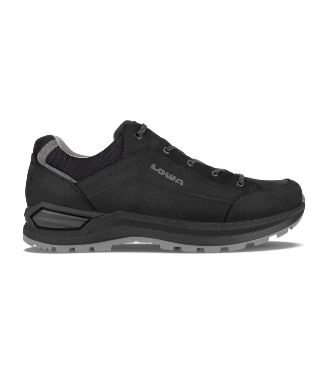 Lowa Lowa Renegade Evo LL Lo 9930 black/grey LM311402 9930 black/grey Lowa wandelschoenen LM311402 licht grijs bij Leerentveldvrijetijd.nl