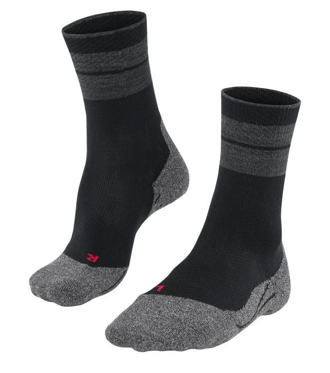 Falke Falke TK Stabilizing 3003_black 16117 3003_black Falke wandelsokken 16117 licht grijs bij Leerentveldvrijetijd.nl