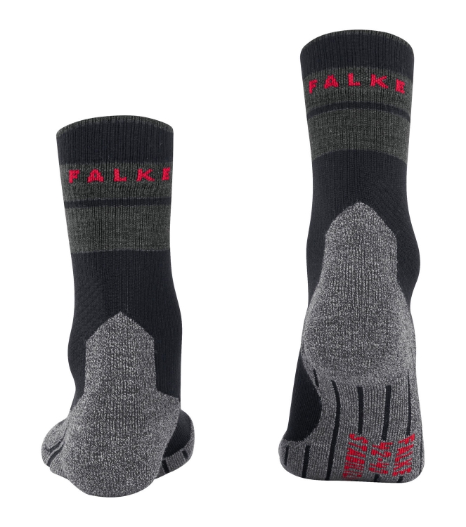 Falke Falke TK Stabilizing 3003_black 16117 3003_black Falke wandelsokken 16117 licht grijs bij Leerentveldvrijetijd.nl
