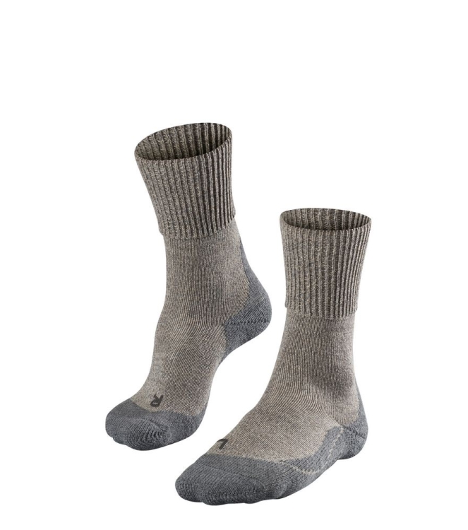 Falke Falke TK1 Adventure Wool 4310_kit mouline 16384 4310_kit mouline Falke wandelsokken 16384 donker blauw bij Leerentveldvrijetijd.nl