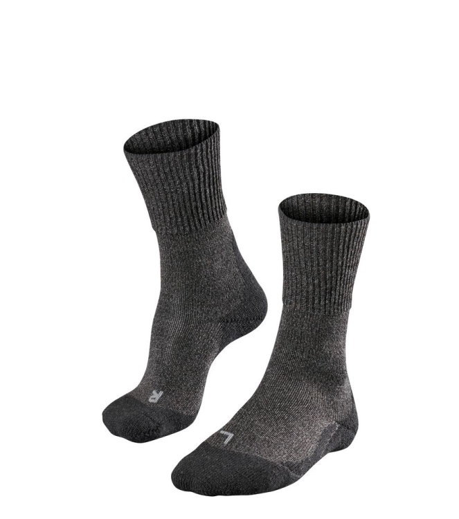 Falke Falke TK1 Adventure Wool 3150_smog 16384 3150_smog Falke wandelsokken 16384 lichtblauw bij Leerentveldvrijetijd.nl