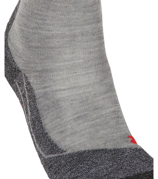 Falke Falke TK2 Explore Melange 3530_m.grey mel 16162 3530_m.grey mel Falke wandelsokken 16162 lichtblauw bij Leerentveldvrijetijd.nl