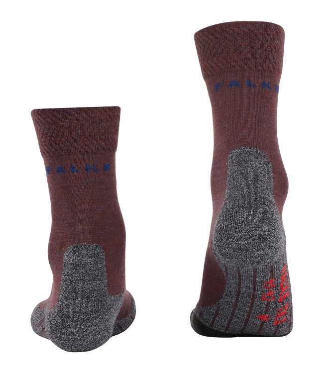 Falke Falke TK2 Explore Melange Women 8546_winetasting 16163 8546_winetasting Falke wandelsokken 16163 multi kleur bij Leerentveldvrijetijd.nl