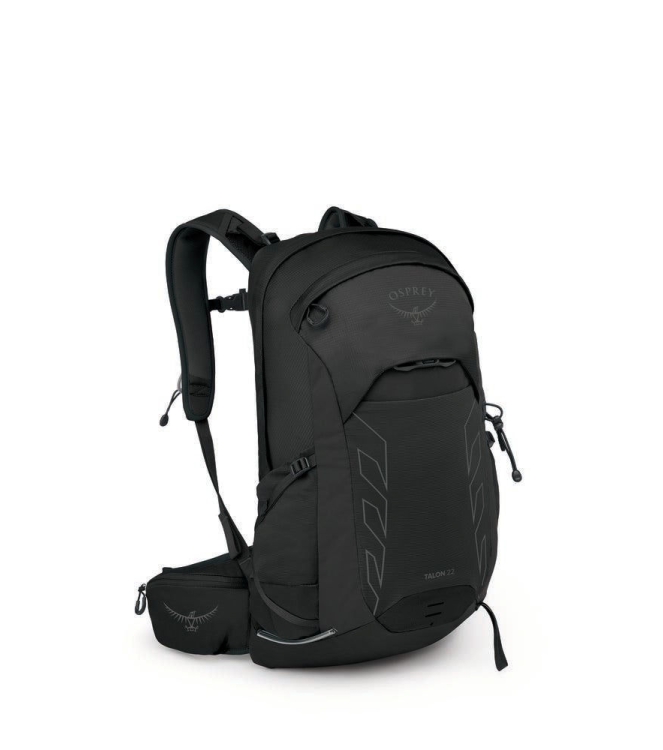 Osprey Osprey Talon 22 1083_black/coal grey 3286 1083_Black/Coal Grey Osprey tassen 3286 licht grijs bij Leerentveldvrijetijd.nl