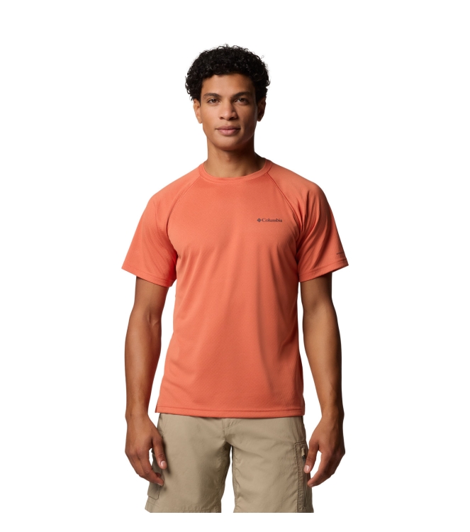 Columbia Columbia Alpine Chill™ Pro SS Crew 851_tuscan 2118631 851_Tuscan Columbia fleeces en truien 2118631 geel bij Leerentveldvrijetijd.nl