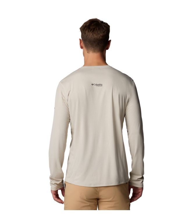 Columbia Columbia Cirque River™ Pro LS Crew 278_dark stone 2126232 278_Dark Stone Columbia fleeces en truien 2126232 donker blauw bij Leerentveldvrijetijd.nl