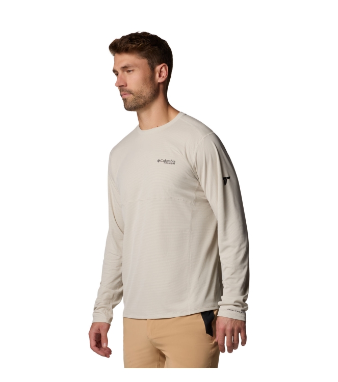 Columbia Columbia Cirque River™ Pro LS Crew 278_dark stone 2126232 278_Dark Stone Columbia fleeces en truien 2126232 donker blauw bij Leerentveldvrijetijd.nl